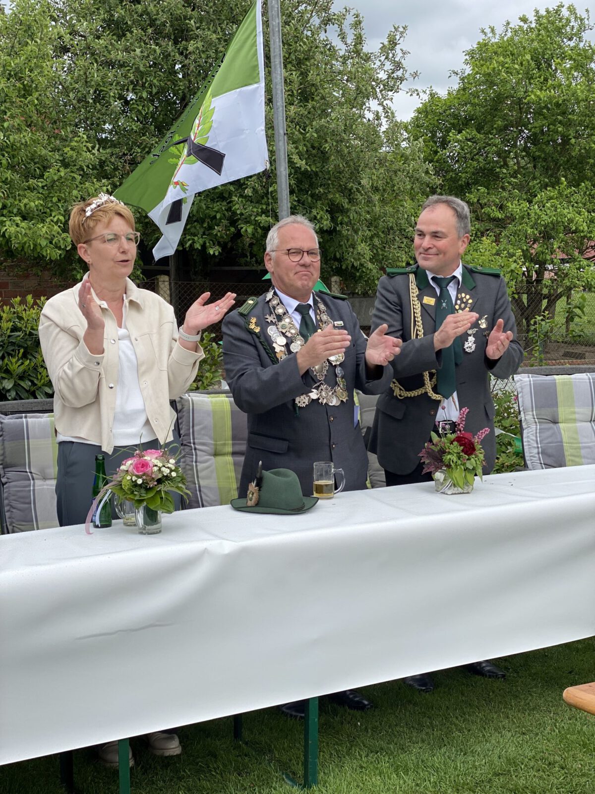 Ansprache vom Königspaar